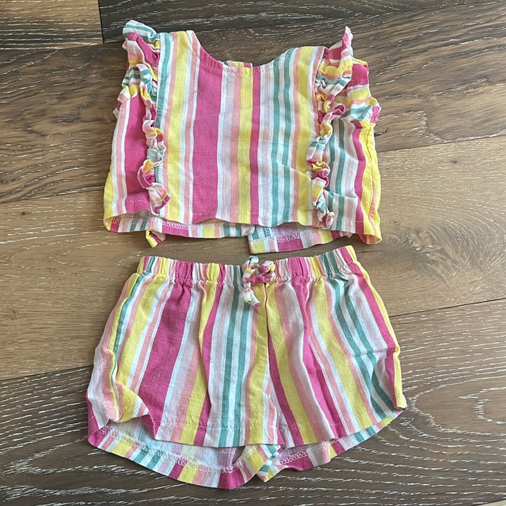 Jessica Simpson 3-6 month 2 piece outfit